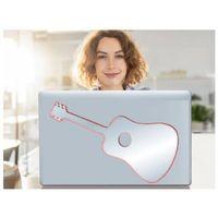 Defter Sticker,Laptop Sticker  Aynalı  Gitar Şekilli 34X15X0,6Cm
