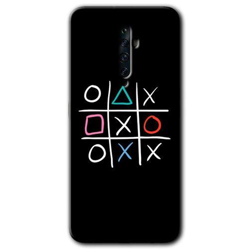 MRCİLETİSİM Oppo Reno 2z Kılıf HD Desen Baskılı Arka Kapak + Temperli Cam - Sauce