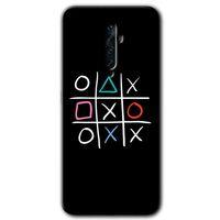 MRCİLETİSİM Oppo Reno 2z Kılıf HD Desen Baskılı Arka Kapak + Temperli Cam - Sauce