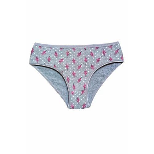 Pamuklu Geniş Kenarlı Likralı Desenli Bato Kadın Külot Desen 2