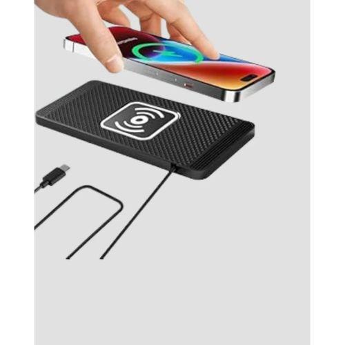 Manyetik Şarj Pedi 7.5w 10w 15w Hızlı Şarj Kaymaz Tabanlı