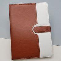 Tarihsiz Ajanda Defter Kahverengi Beyaz Renk