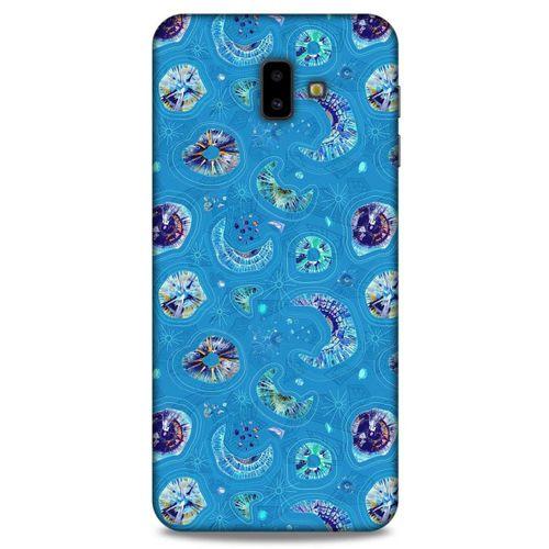Samsung Galaxy J6 Plus Kılıf Baskılı Özel Seri Taşlı (44) Tough Armor Kılıf