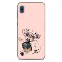 Animax Pugs COFEE Samsung Galaxy A10 Kılıf Desenli Silikon