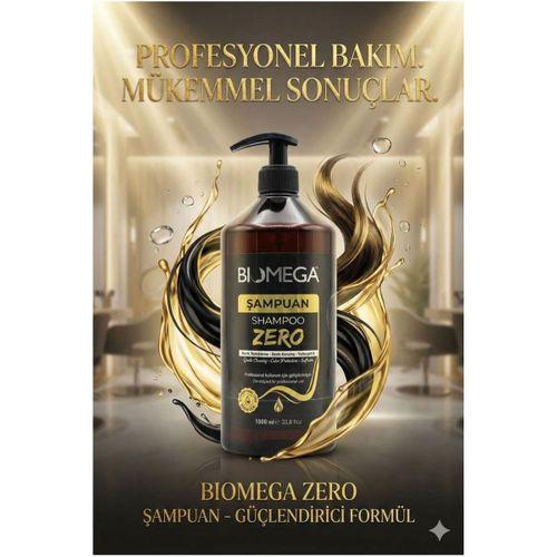 BIOMEGA Zero İşlem Görmüş Saçlar İçin Profesyonel Bakım Şampuanı 1000 ml