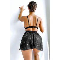 Pilelistore Siyah Gecelik