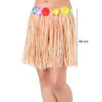 Saman Renk Püsküllü Hawaii Luau Hula Etek