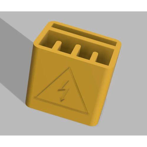 Acti9 Linergy FH Komb için Dişli Kapak 3D Baskı (Bu ürün Sadece Plastik parçadır - Almadan Önce Soru Sorabilirsiniz)