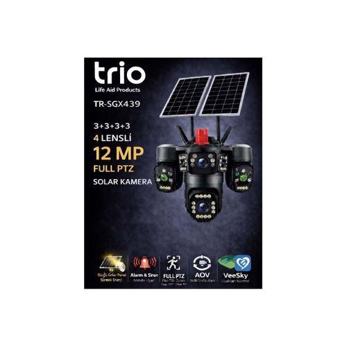 TRIO TR-SGX439 4 LENS 12mp AOV 4G-LTE PTZ 5V 2A SOLAR KAMERA