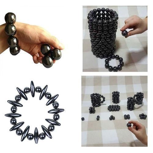 BİLYE ŞEKLİNDE MANYETİK MIKNATIS BİLYA STRES TOPU (NEODYUM DEĞİL) 100 ADET