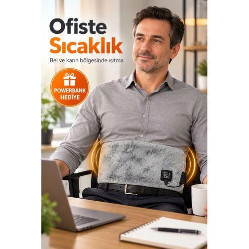 Ayarlanabilir Sıcaklıklı Bel Kuşağı Powerbank Hediyeli