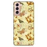 Lopard Samsung Galaxy S21 Uyumlu Kılıf Kelebek Etkisi (33) Hybrid Kılıf