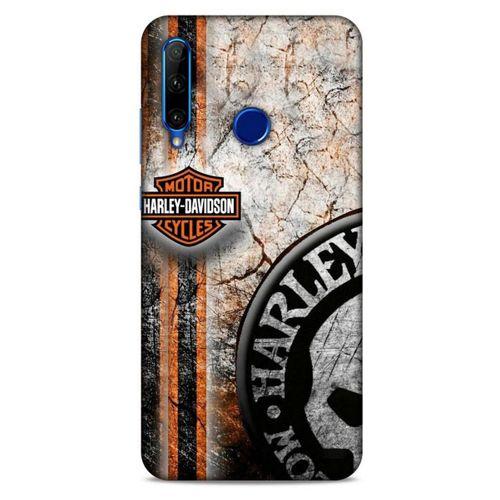 Huawei Honor 20 Lite Uyumlu Kılıf Motorsiklet (11) Tam Koruma Harley Davidson
