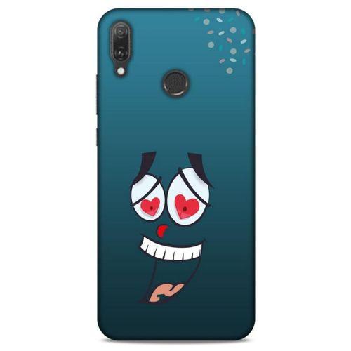 Emojix (7) Huawei Y9 2019 Kılıf Silikon Kapak Desenli