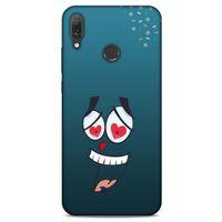 Emojix (7) Huawei Y9 2019 Kılıf Silikon Kapak Desenli