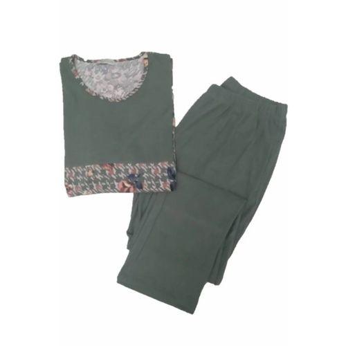 Kadın Uzun Kol Soft Pamuklu Kışlık Pijama Takımı