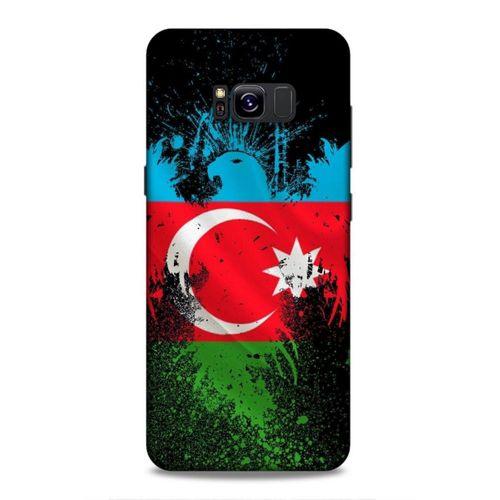 Samsung Galaxy S8 Plus Uyumlu Kılıf Azarbaijan (34) Slim Armor Kılıf Bayrak