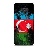 Samsung Galaxy S8 Plus Uyumlu Kılıf Azarbaijan (34) Slim Armor Kılıf Bayrak