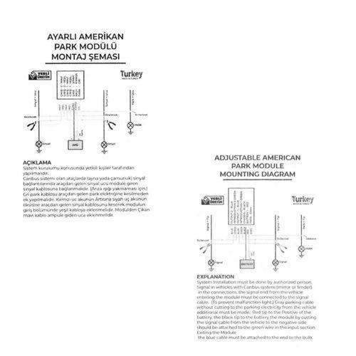 Ayarlı Amerikan Park Modülü / Laye05