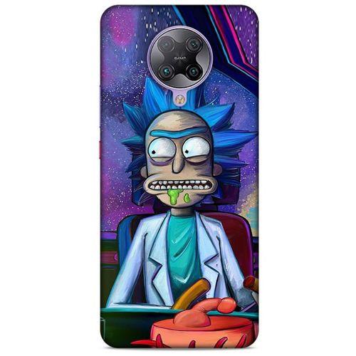 Xiaomi Redmi K30 Pro Uyumlu Kılıf Rick And Morty (45) Liquid Air Kılıf Decoy