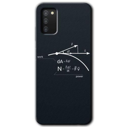 Samsung Galaxy A02s Kılıf Baskılı Kapak - Work Formül + 5D Tam Kaplayan Cam