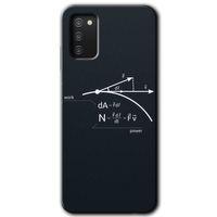 Samsung Galaxy A02s Kılıf Baskılı Kapak - Work Formül + 5D Tam Kaplayan Cam