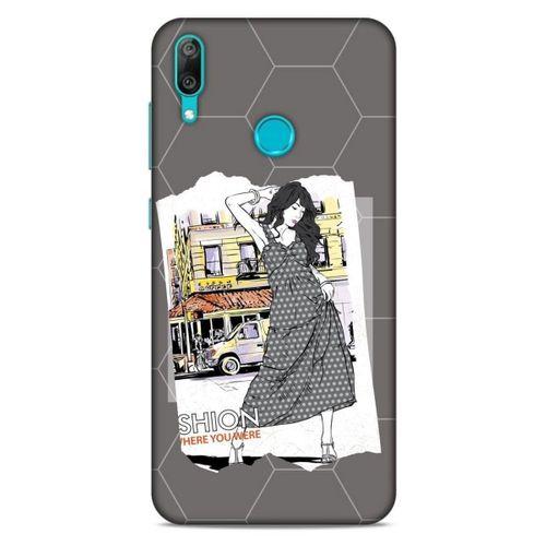 Sokak Modası 23 Huawei Y7 2019 Kılıf Desenli Silikon