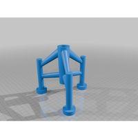 Rüzgar Türbini Tripod Modeli – 3D Baskı Teknik Model (Bu ürün Sadece Plastik parçadır - Almadan Önce Soru Sorabilirsiniz)