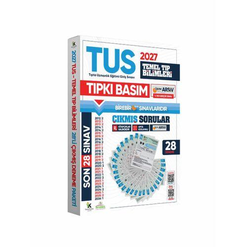 2027 TUS Temel Tıp Bilimleri ÖSYM Çıkmış Soru Tıpkı Basım Son 15 Yıl 28li Deneme Kitapçığı