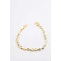 Taşlı Vip Bileklik - Altın