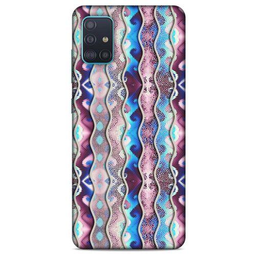 Samsung Galaxy A51 Kılıf Baskılı Özel Seri Taşlı (31) TPU Kılıf