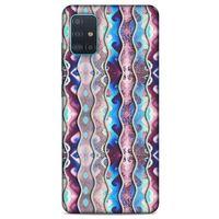 Samsung Galaxy A51 Kılıf Baskılı Özel Seri Taşlı (31) TPU Kılıf