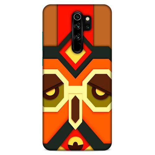 Lopard Xiaomi Redmi Note 8 Pro Uyumlu Kılıf Soyut Sanat (6) Desenli Silikon Kılıf
