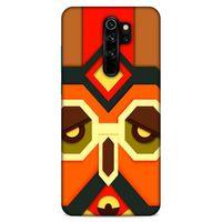 Lopard Xiaomi Redmi Note 8 Pro Uyumlu Kılıf Soyut Sanat (6) Desenli Silikon Kılıf