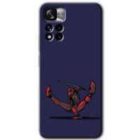 Xiaomi Redmi Note 11 Pro Plus 5G HD Baskılı Kılıf + 9D Tam Ekran Koruyucu - DeadPool 3
