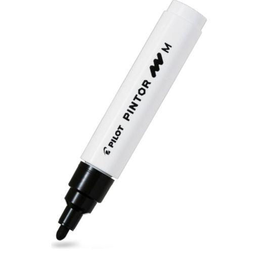 PILOT PİNTOR (M) YUVARLAK UÇ SİYAH