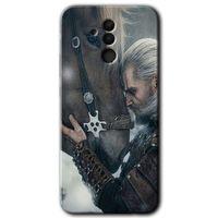 Huawei Mate 20 Lite Kılıf Baskılı Kapak - Kadim Dost +Tam Kaplayan Mat Seramik