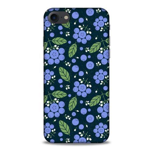 Frutix Blueberry 01 Apple Iphone 8 Kılıf Desenli Silikon