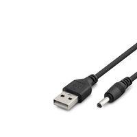 Tablet Şarj Kablosu Usb To 3.5*1.35 1M Siyah HDX1320