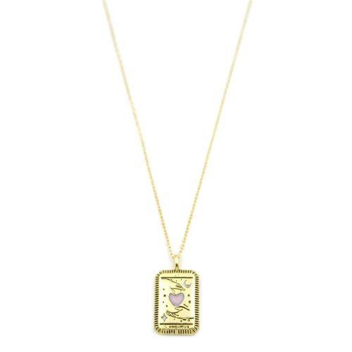 Kalp Tarot Kolye - Altın
