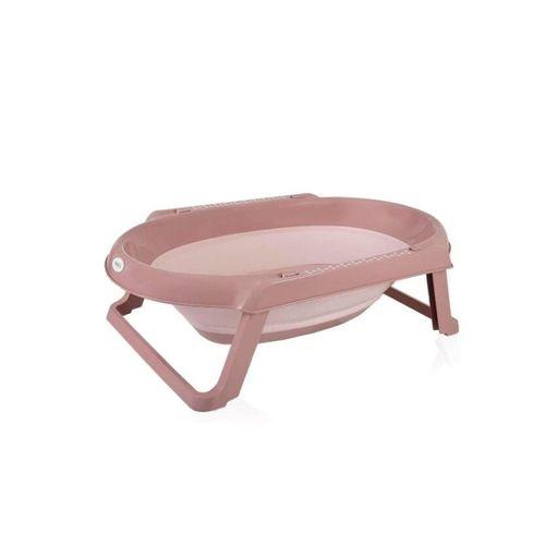 BabyJem BabyJem Katlanır Banyo 5'Li Küvet Seti 596 Somon