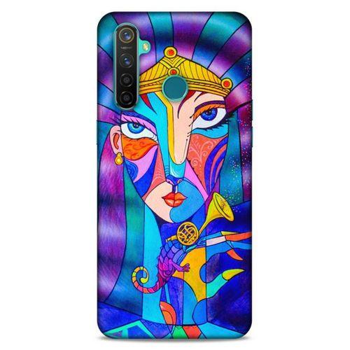 Lopard Oppo Realme 5 Pro Uyumlu Kılıf Sürreal Yüzler ♀ (49) Ultra Silikon Kılıf Baskılı