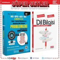 Pegem KPSS Ezberbozan Sözel Sayısal Mantık Muhakeme Problemleri ve AKM Dil Bilgisi Soru Bankası Seti 2 Kitap