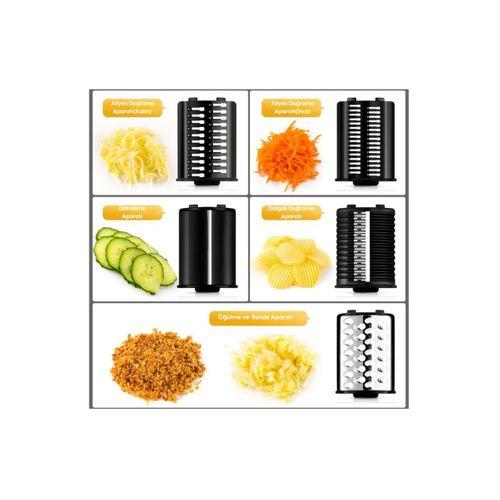 Yui M376 Plus Tam Otomatik Elektrikli Rende, Doğrayıcı Ve Rondo