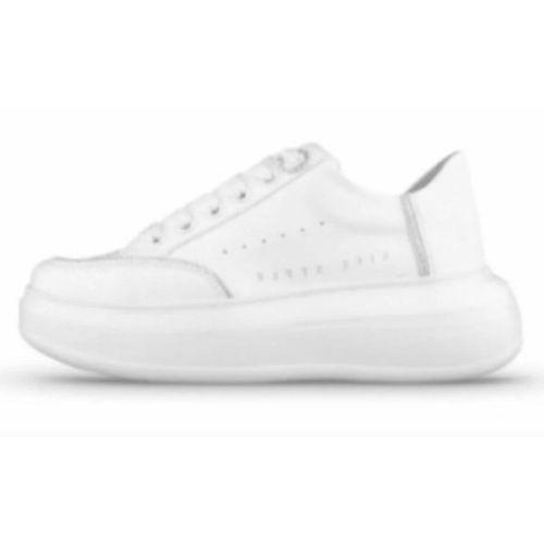 MP 252-6307 Beyaz Kadın Bağcıklı Spor Ayakkabı