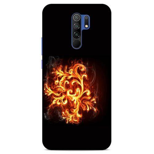 Lopard Xiaomi Redmi 9 Uyumlu Kılıf FireX (26) Tpu Silikon Kılıf Ateş Wallpaper