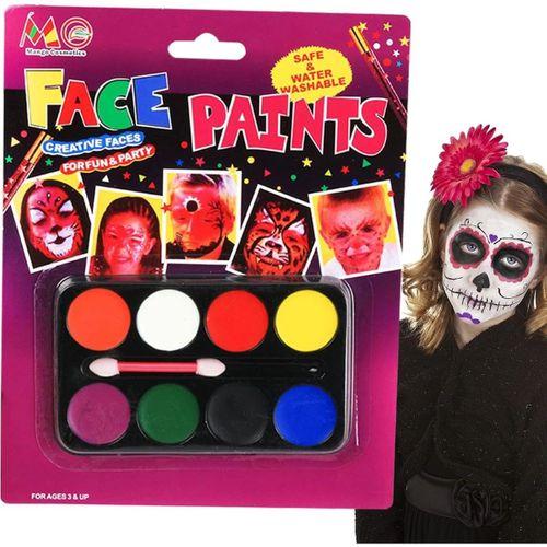 Yüz Boyama Seti 8 Renk