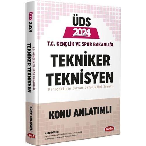 2024 ÜDS T.C Gençlik Ve Spor Bakanlığı Tekniker Teknisyen Konu Anlatımlı Data Yayınları