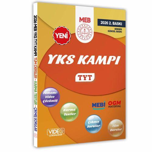 2026 YKS-TYT KAMPI MEBİ Tüm Dersler Soru Bankası Video Çözümlü (A4 Boyutu-Renkli Baskı)BASKI ÜCRETİ
