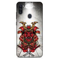 Lopard Samsung Galaxy M11 Uyumlu Kılıf Tattoo's (39) Liquid Crystal Kılıf Şeytan Dövmesi
